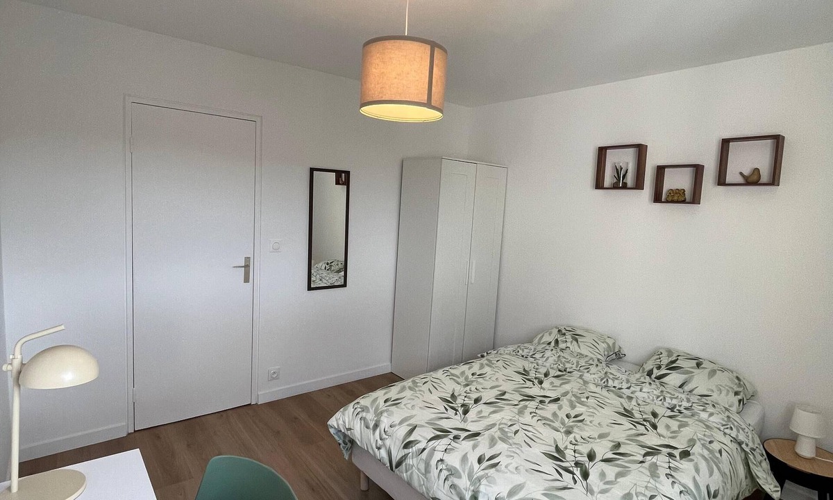 Elbeuf Apartment | 2 chic and spacious bedrooms in a 99m2 apartment