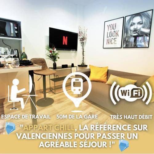 Valenciennes Apartment | 27 m² Apartment ∙ 1 bedroom ∙ 2 guests