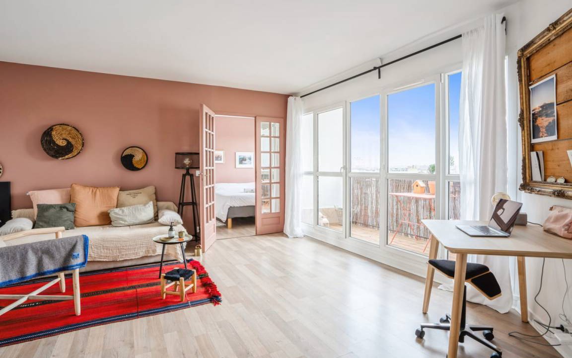 Pantin Apartment | 46 m² Apartment ∙ 1 bedroom ∙ 4 guests
