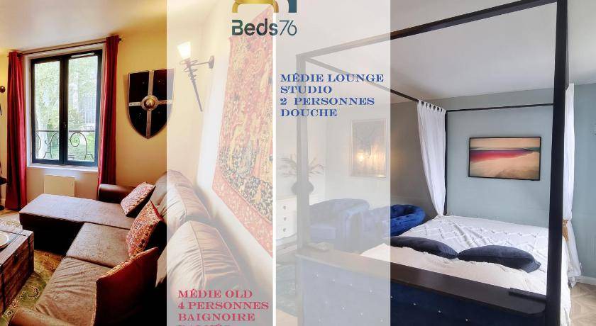Rouen City Centre Apartment | 50 m² Apartment ∙ 4 guests