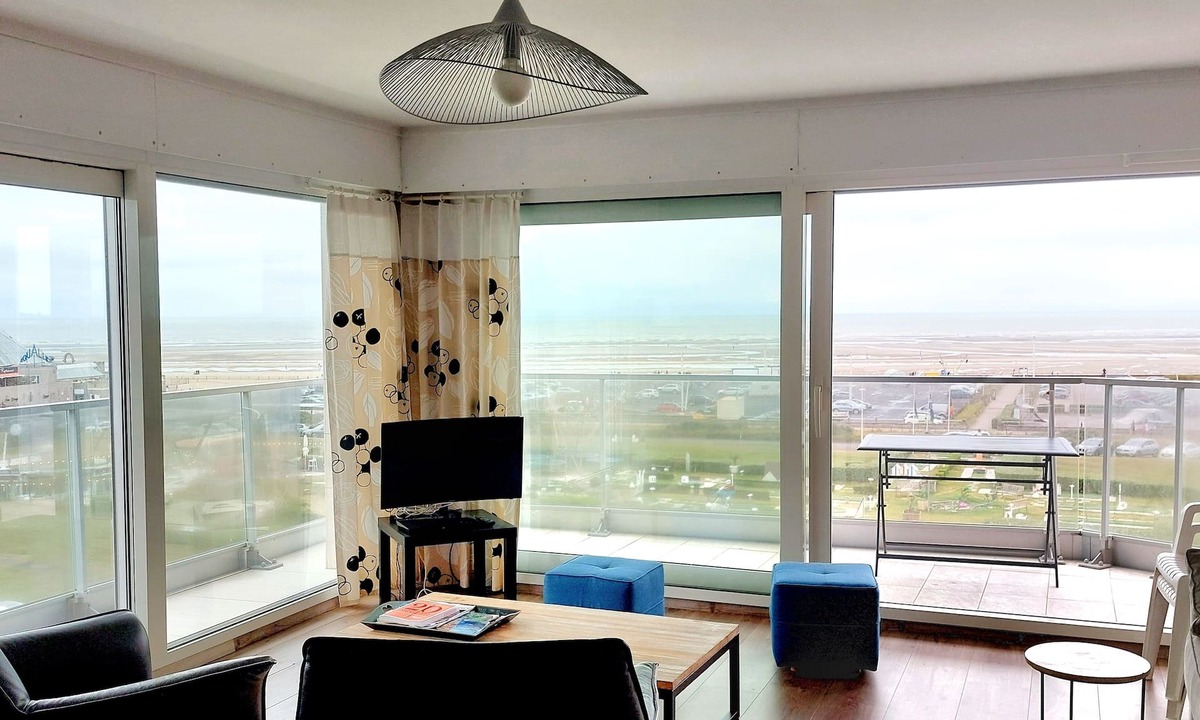Le Touquet-Paris-Plage Apartment | 83M2 FAMILY APARTMENT WITH WIFI