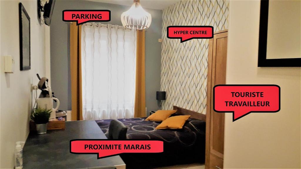 Saint-Omer Apartment | Agréable studio st omer