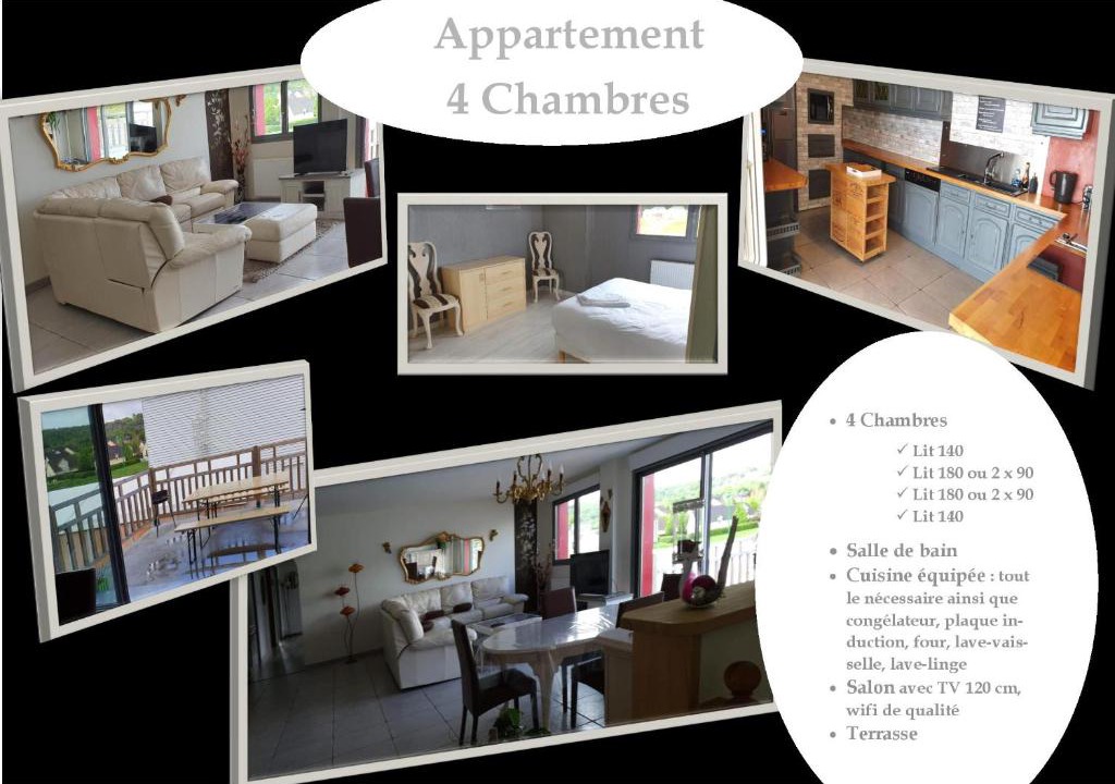 Givet Apartment | Appartement 4 chambres Sur la Cave