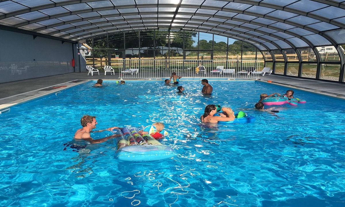 (le) Mesnil Hue House | Camping O2 4 * Campsite with indoor pool near Granville/Mont Saint Michel