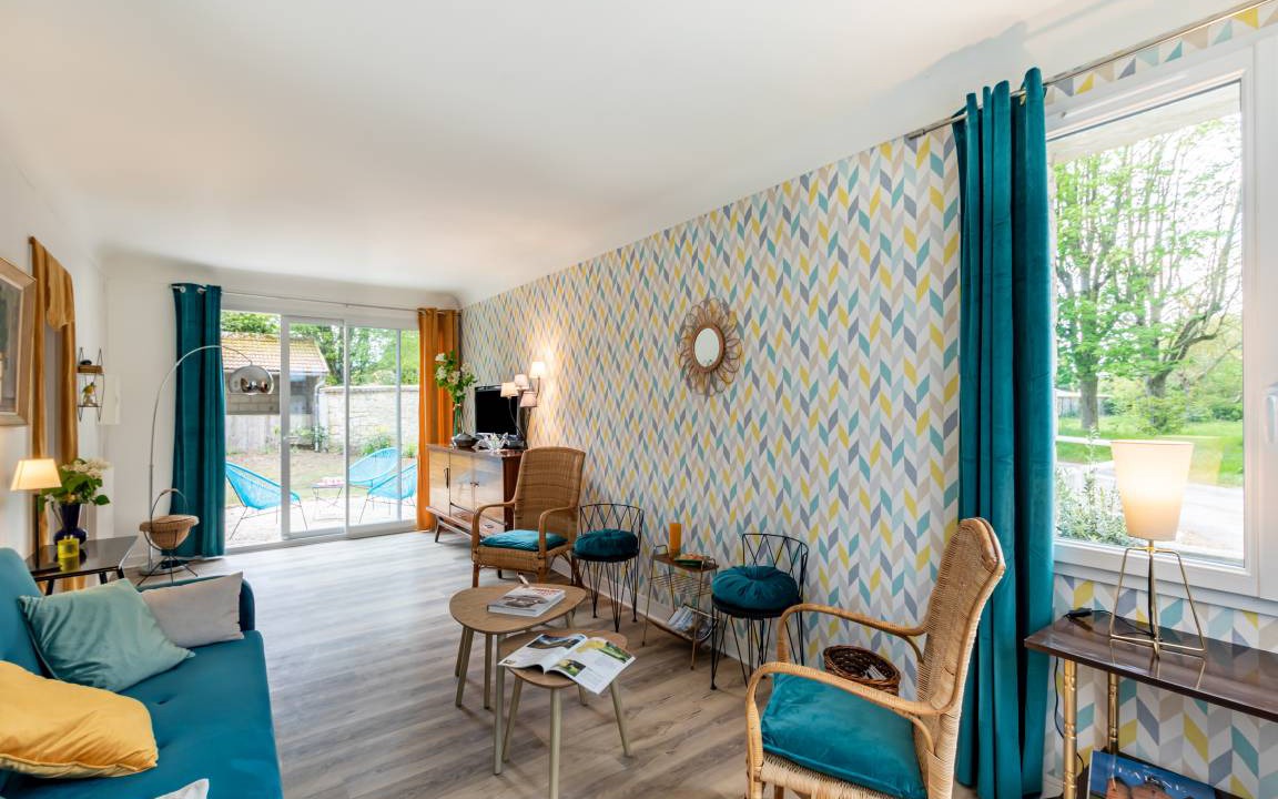 Samoussy House | Carré Vintage - maison avec jardin proche Laon