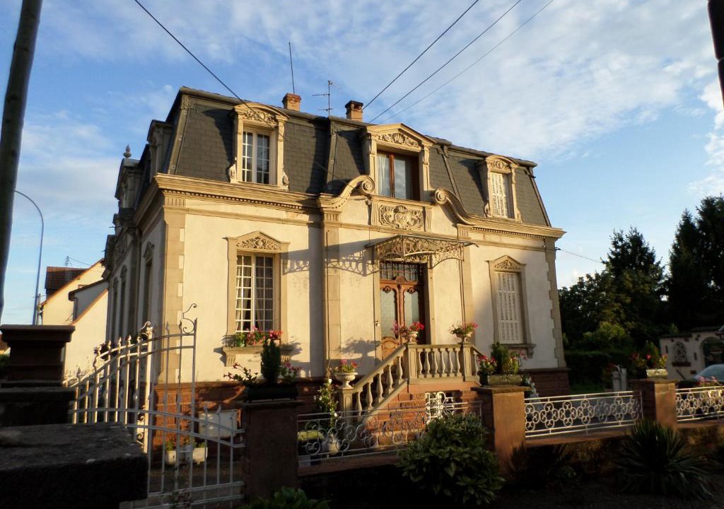 Haguenau House | Chambre individuelle à lit double dans une maison de Maître de 1904