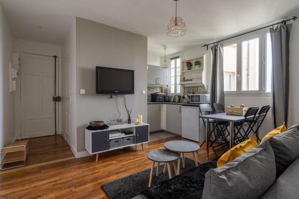 Cœur de Ville Apartment | Charmant 2 pièces pour 4 personnes à Courbevoie