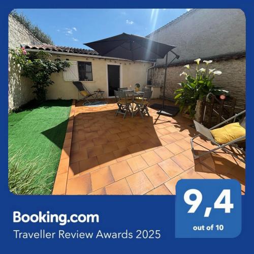 Cognac House | Charmante maison avec cour privative