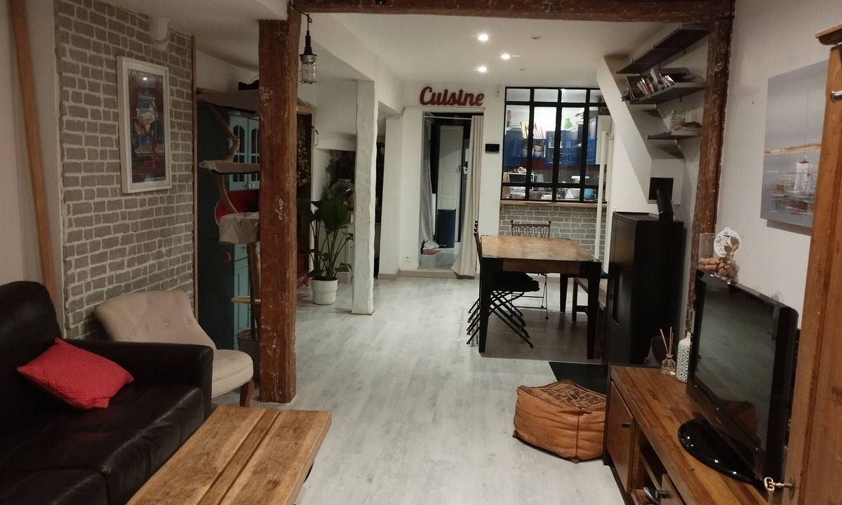 Centre-Ville House | Charmante Maison de Ville au Coeur du Centre Ville de Pontoise, 45 min des JO