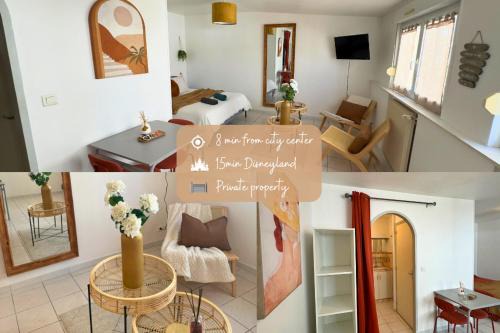 Lagny-sur-Marne Apartment | Cocon Studio proche Disneyland