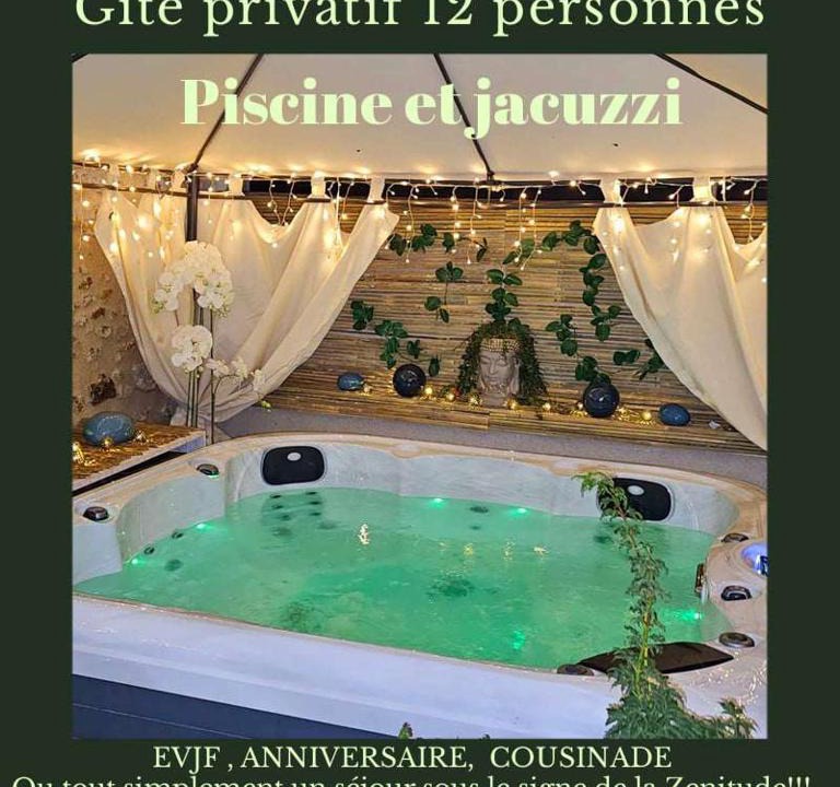 Saudoy House | Gîte au cœur des vignes avec piscine et spa