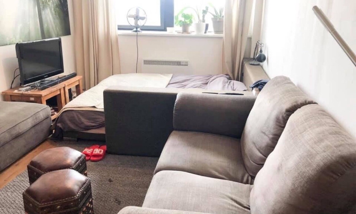 Warmeriville Apartment | Jolie studio spacieux sur Warnerville avec cuisine aménagée .