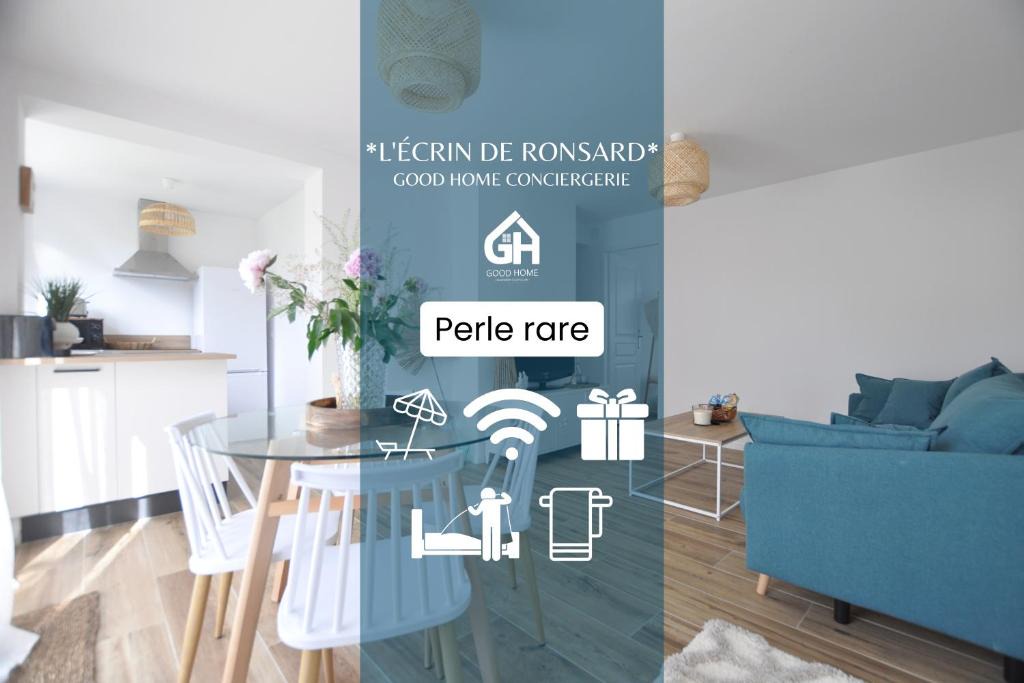 Rosendael Apartment | *L'écrin de Ronsard*Plage & Centre-Ville
