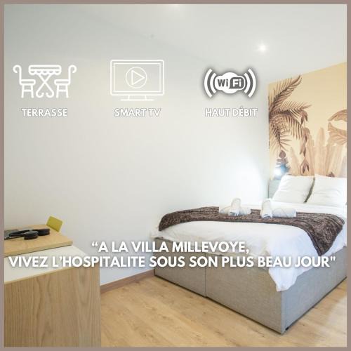 Abbeville Apartment | La chute des feuilles - Lit double- T2 Hyper centre