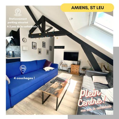 Saint-Leu Apartment | "LA FABRIQUE" en HYPERCENTRE PARKING GRATUIT