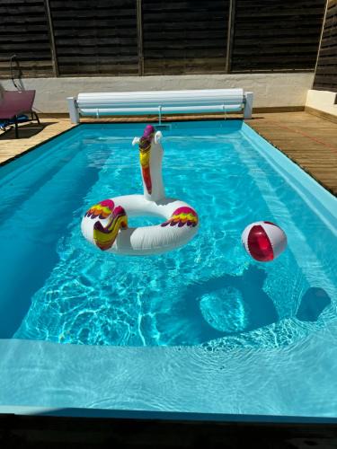 Criquetot-lʼEsneval House | La ferme d'Hareauville - Heated swimming pool