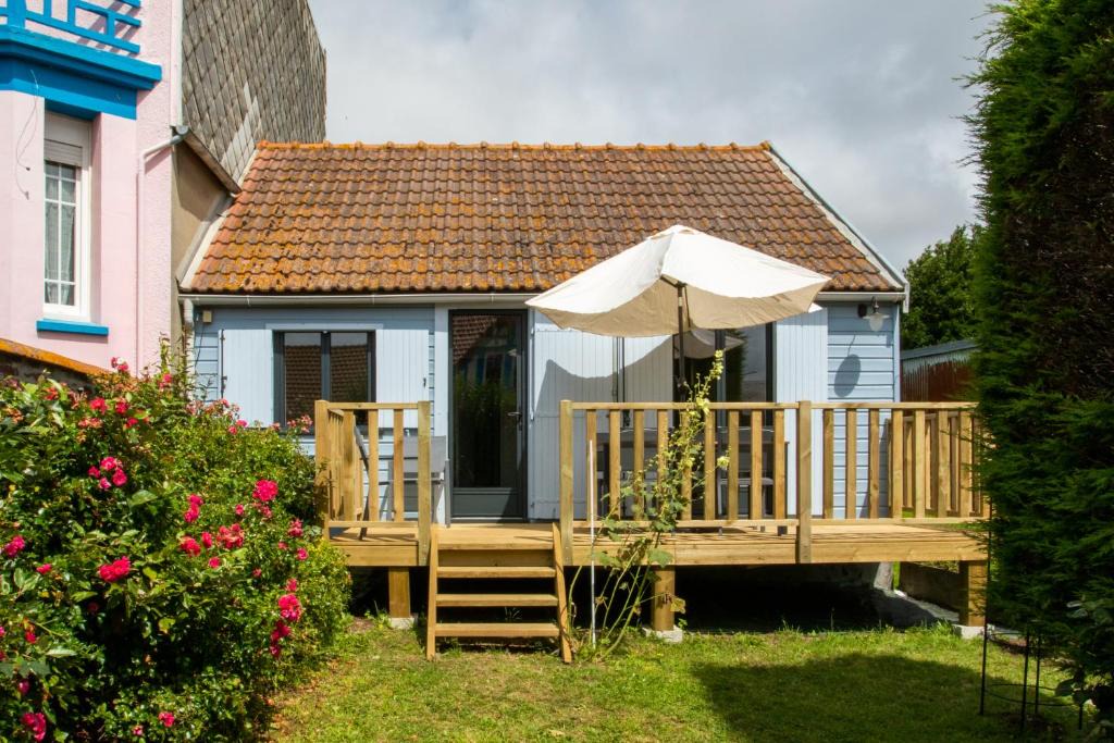 Mers-les-Bains House | La Maison Bleue avec Jardin à Mers-Les-Bains