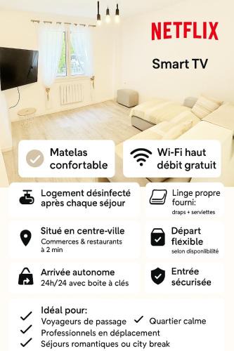 Gueret Apartment | Le Cocon Creusois 1