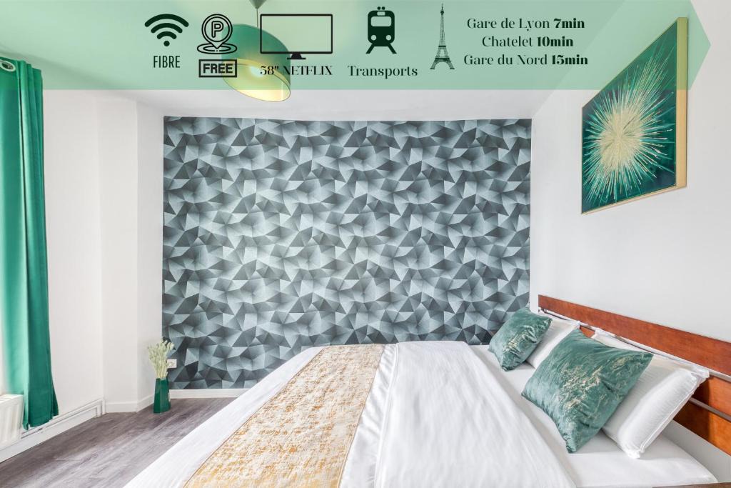 Alfortville Apartment | Modern House 7min to Paris Professionals and Family