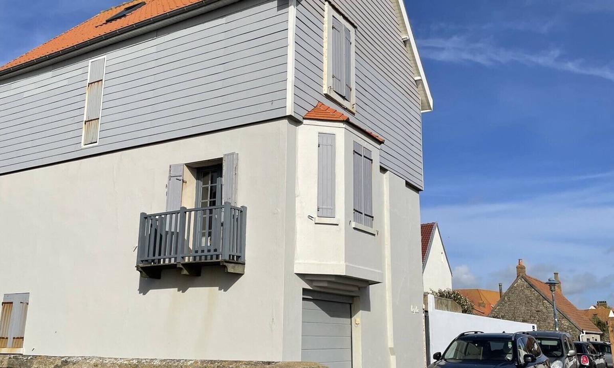 Bleriot-Plage House | Opaalkust Villa L'enclos - Zicht op zee