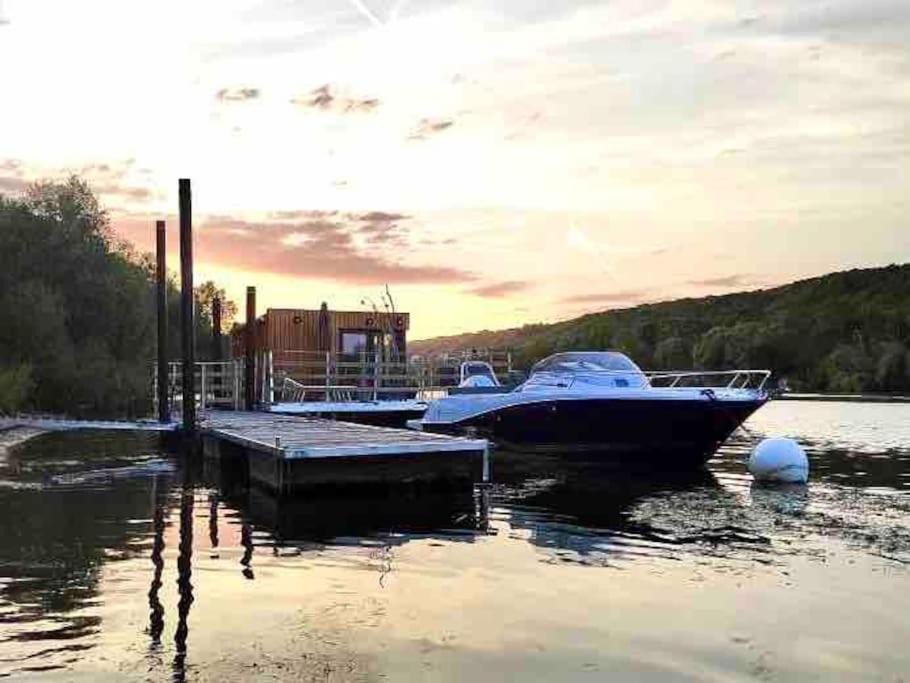 Lavacourt Boat Rental | Rêve Sur Eau - Terrasse - Bain De Soleil