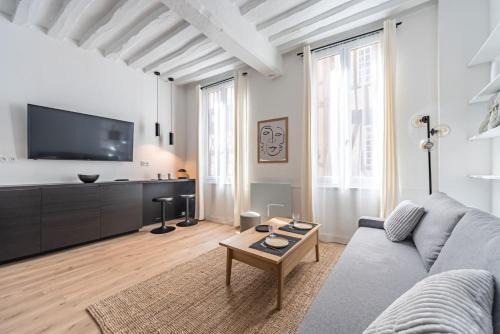 Quartier Vieux Marche-Cathedrale Apartment | Studio Cosy - Hypercentre Rouen - Rue Vicomté