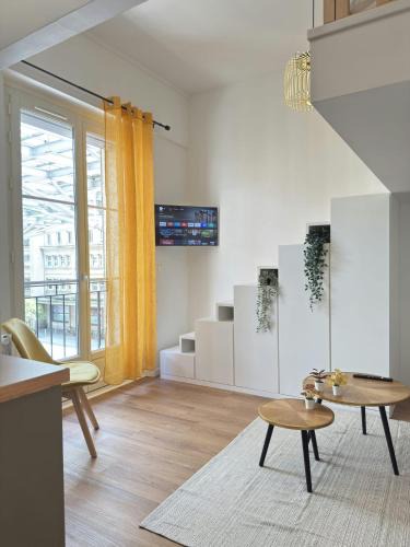Sainte-Anne - Faubourg Noyon Apartment | Studio Mezzanine Cozy - 4 pers - Gare & Centre