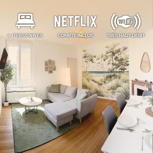 Mont d'Arene Apartment | Summer - Centre-Ville Gare - Spacieux - Netflix