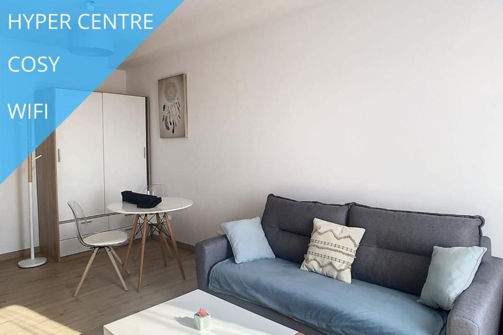 Saint-Quentin Apartment | Superbe Studio Centre Ville Tout équipé Wifi 4pers