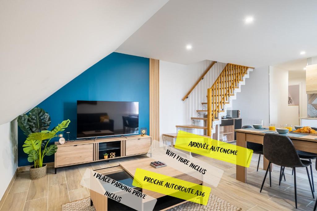 Audincourt Apartment | Une bulle de quiétude au cœur du Doubs