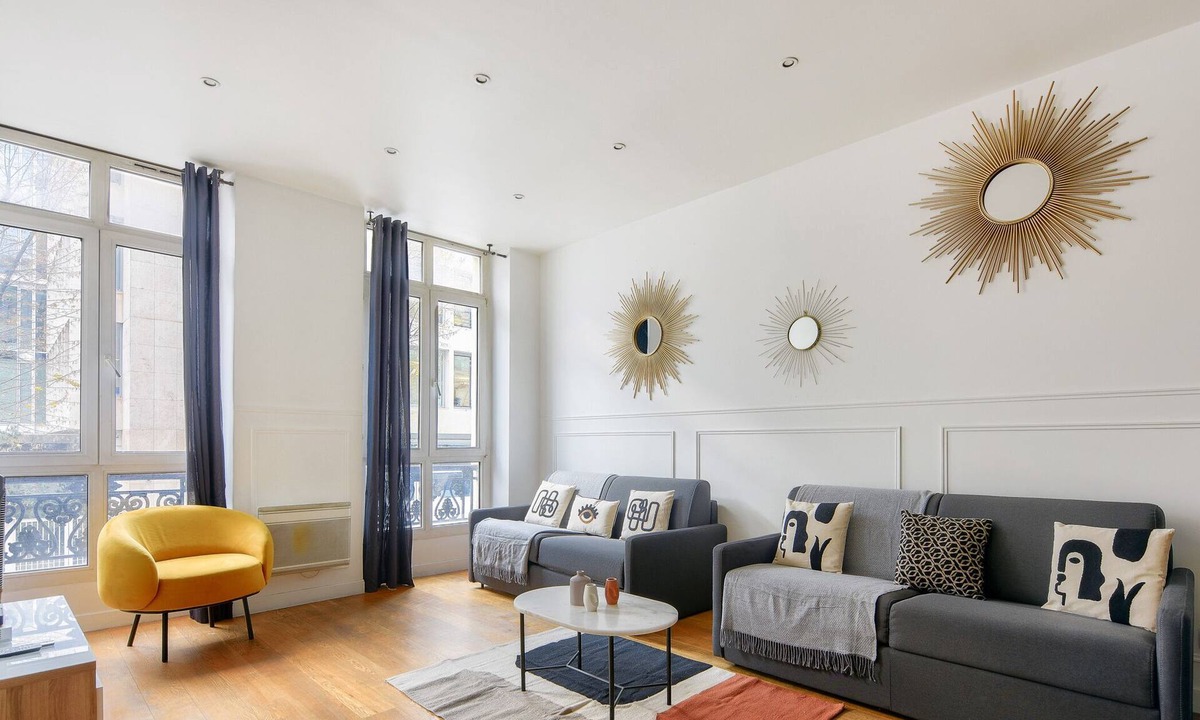 Vivienne Apartment | Urban Flat 34 - Beautiful 3 Bedroom Paris Louvre