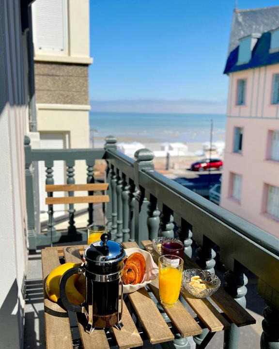 Mers-les-Bains Apartment | Villa Adèle, Sauna et Balcon vue Mer - Appt 03