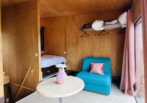 CABANE DANS LES ARBRES (9M) 4/5 pers - Etape en Foret