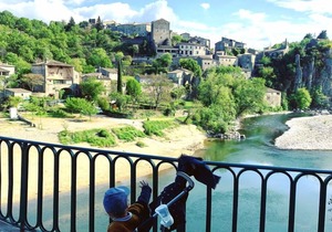 In Balazuc (classified village): 4 p gite + swimming pool and river! # 3