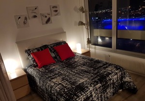 L'Hirondelle de Rouen, a cosy flat with an amazing view over the Seine river