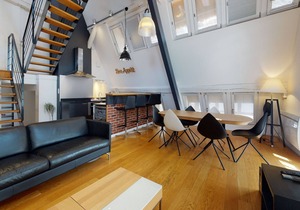 Lohkas triplex loft petite france 2br 2bth