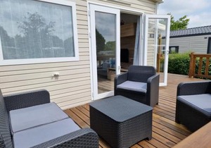 Mobil-home 2023 RapidHome Panorama 3 chambres 6 vélos lave-vaisselle 2 piscines couvertes