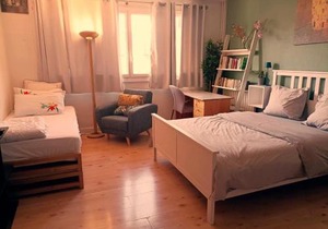 Studio accueillant au cœur de Paris - 30 m² - Tout inclus.