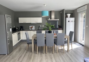 Villa Fétuque Bleue in Merlimont with hot tub, pets welcome