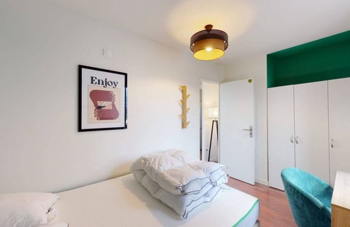 Lille Centre Ville Resort | 107 m² Private room ∙ 1 bedroom ∙ 2 guests
