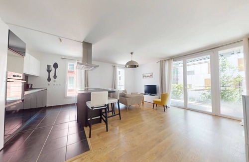 L'Ile-Saint-Denis Apartment | 64 m² Apartment ∙ 2 bedrooms ∙ 4 guests