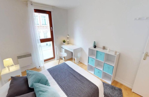 Lille Centre Ville Resort | 72 m² Private room ∙ 1 bedroom ∙ 1 guest
