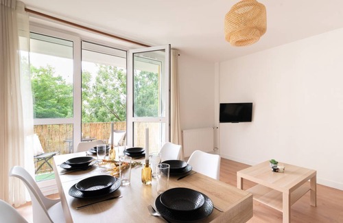 Rosny-sous-Bois Apartment | 75 m² Apartment ∙ 4 bedrooms ∙ 8 guests
