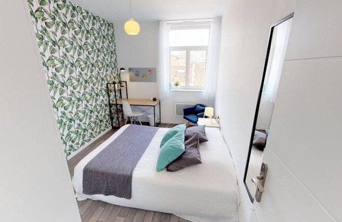 Vauban - Wazemmes Resort | 80 m² Private room ∙ 1 bedroom ∙ 1 guest