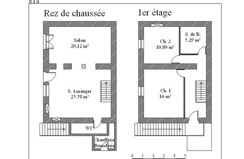 Chaignay Cottage | 85 m² Cabin ∙ 2 bedrooms ∙ 5 guests