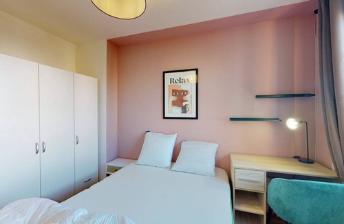 Lille Centre Ville Resort | 85 m² Private room ∙ 1 bedroom ∙ 2 guests