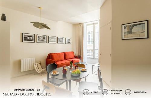 Saint-Gervais Apartment | Beauquartier - Marais, Bourg Tibourg