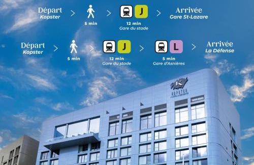 Colombes Hotel | KOPSTER Hotel Residence Paris Ouest Colombes