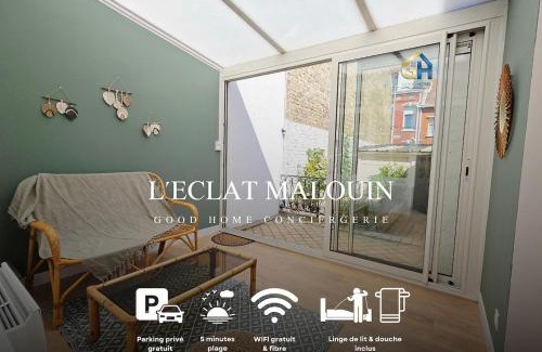 Malo-les-Bains Apartment | l'Eclat Malouin - Parking & Garden