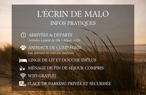 Malo-les-Bains Apartment | l'Ecrin de Malo - Vue Mer